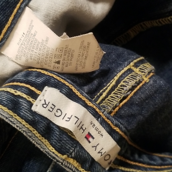 Tommy Hilfiger woman blue denim size 14 skirt - Picture 17 of 17